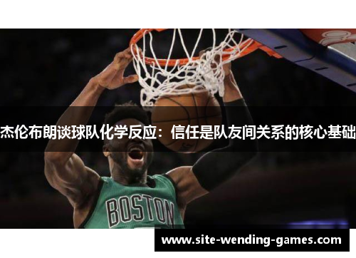 杰伦布朗谈球队化学反应：信任是队友间关系的核心基础